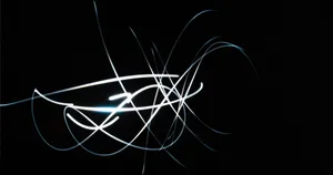 Brighten Up Your Day With White Neon Wallpaper