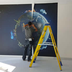 Brighten Up Your Space With This Colorful Installation Art