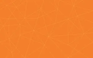 Brighten Up Your Workspace With A Vibrant Orange Desktop. Wallpaper