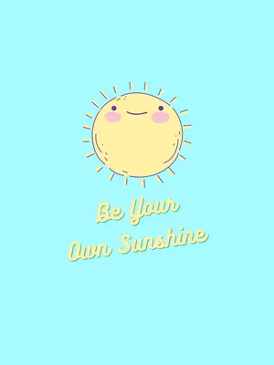 Brighten Your Day With Cute Sun Wallpaper
