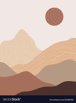 Brighten Your World With A Modern Aesthetic Wallpaper