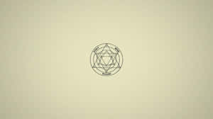 Brightly Colored Minimalist Design Wallpaper