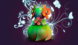 Brilliant Bellossom With Butterflies Wallpaper