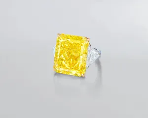 Brilliant Yellow Diamond Wallpaper