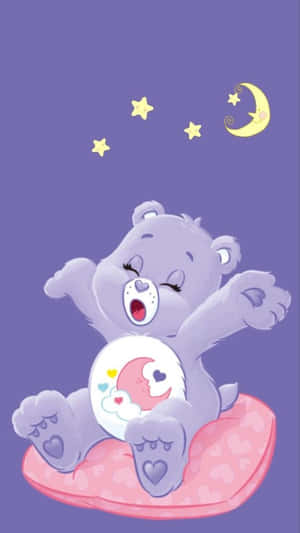 Bring A Smile To Your Day With Aesthetic Care Bear Wallpaper