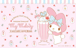 Bring An Adorable Touch To Your Desktop With A My Melody Design Wallpaper