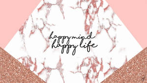 Bring Happiness To Your Screen - Beautiful Rose Gold Tumblr Background Wallpaper