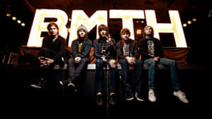 Bring Me The Horizon Band Members Onstage Wallpaper