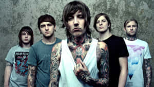 Bring Me The Horizon Band Portrait Wallpaper