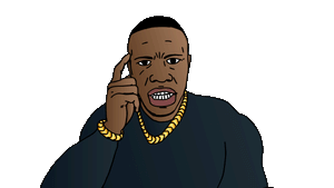 Bring On The Bling! Dababy Cartoon Is Here! Wallpaper