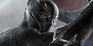 Bring Out Your Superhero With A Vibranium Suit Wallpaper