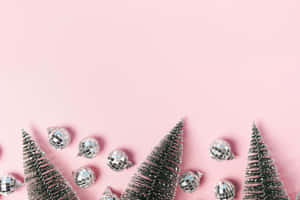 Bring The Fun And Color To Your Christmas Decor With A Pink Christmas Tree. Wallpaper