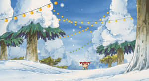 Bring The Winter Wonderland To Your Home With Animal Crossing Winter Wallpaper