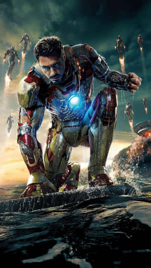 Bring Tony Stark's Vision To Life With This Cool Iron Man Iphone! Wallpaper