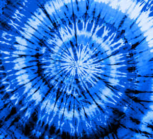 Bring Your Look To Life With Blue Tie Dye Wallpaper