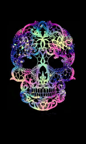 Bringing The Beauty Of Mexico To You With The Amazing Sugar Skull Phone! Wallpaper