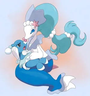 Brionne And Primarina - A Beautiful Bond Wallpaper