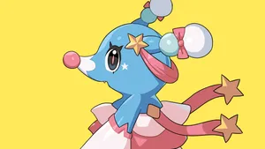 Brionne Yellow Background Wallpaper