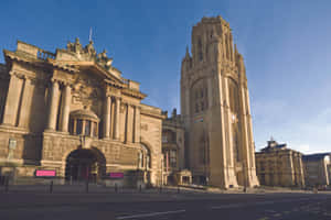 Bristol Historic Buildingsat Dusk Wallpaper