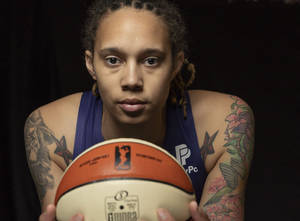 Brittney Griner Wnba Ball Tattoos Wallpaper