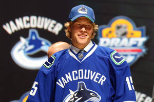 Brock Boeser 23rd Place 2015 Nhl Draft Wallpaper