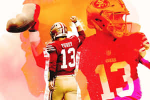 Brock Purdy San Francisco49ers Celebration Wallpaper