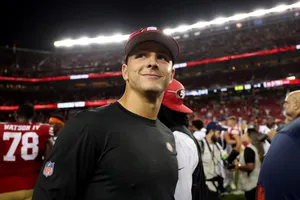 Brock Purdy Smiling Post Game Wallpaper