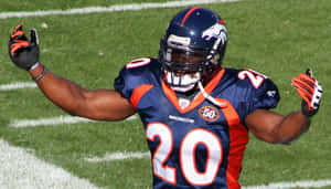 Broncos Player Celebration Wallpaper