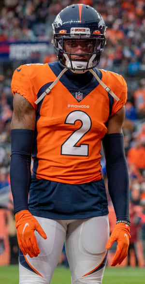 Broncos Player Number2 Portrait Wallpaper