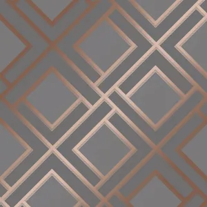 Bronze Grid Artwork Wallpaper
