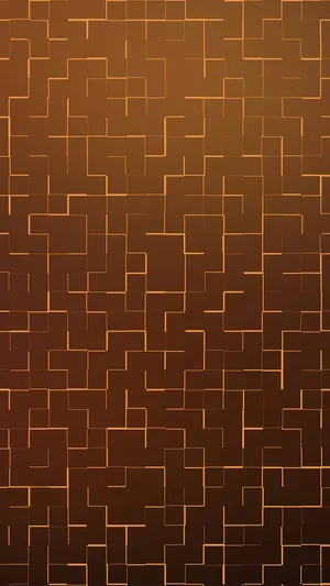 Bronze Maze Background Wallpaper