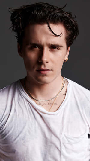 Brooklyn Beckham Portrait Wallpaper