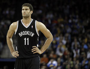 Brooklyn Brook Lopez Focus Shot Wallpaper