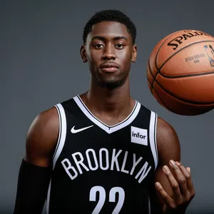 Brooklyn Caris Levert In Gray Wallpaper