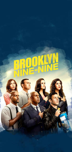 Brooklyn Nine Nine Blue Fan Art Wallpaper