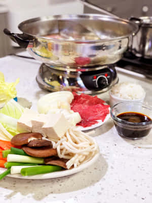 Broth For Shabu-shabu Wallpaper