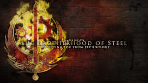 Brotherhood Of Steel In Action Wallpaper
