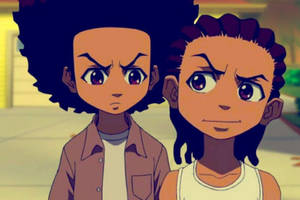 Brothers Huey Freeman Riley Wallpaper