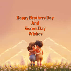 Brothersand Sisters Day Celebration Wallpaper