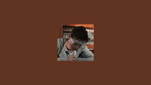 Brown Aesthetic Boy Wallpaper