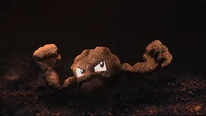 Brown-colored Geodude From Pokemon Wallpaper