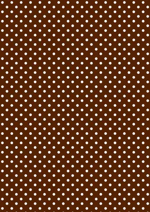 Brown Polka Dot Pattern Wallpaper