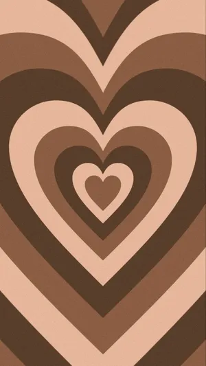 Brown Powerpuff Girls Heart Wallpaper