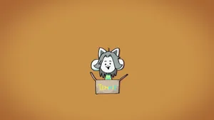 Brown Temmie Undertale Wallpaper