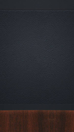Brown Wood And Black Leather Iphone Wallpaper