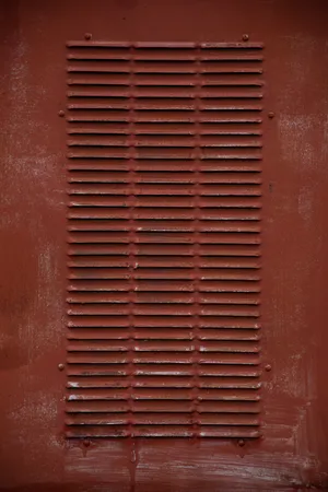 Brown Worn Metal Texture Wallpaper