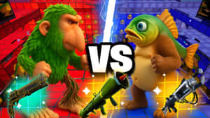 Brr Brr Patapim Battle Wallpaper