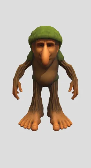 Brr Brr Patapim Character Wallpaper