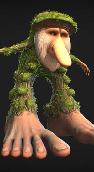 Brr Brr Patapim Character Wallpaper