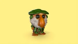 Brr Brr Patapim Character Wallpaper